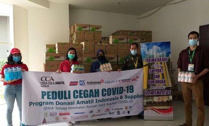 CCAI dan Mitra Salurkan Produk Minuman dan APD ke RS Rujukan Covid-19 di Indonesia CCAI dan Mitra Salurkan Produk Minuman dan APD ke RS Rujukan Covid-19 di Indonesia