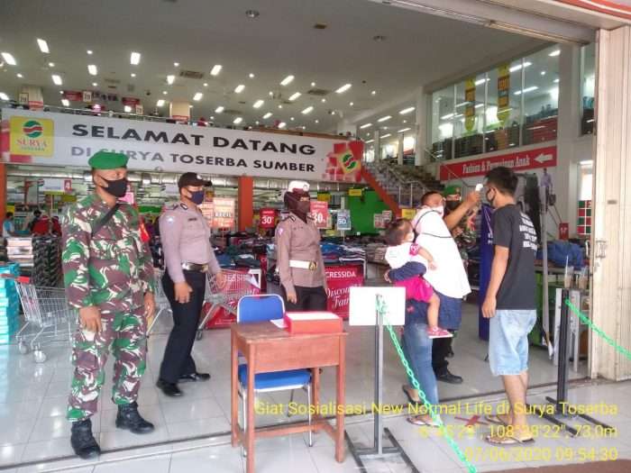 Polresta Cirebon Rutin Gelar Sosialisasi Menuju Fase 'New Normal' Polresta Cirebon Rutin Gelar Sosialisasi Menuju Fase 'New Normal'