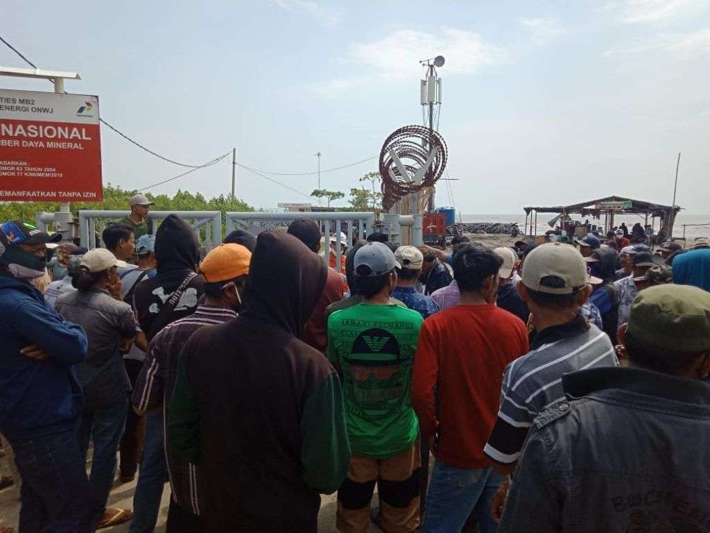 Pertamina Ingkar Janji, Warga Sedari Segel Fasilitas Onshare MB2l