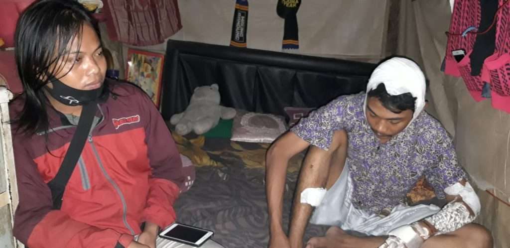 Korban Pengeroyokan Keji, SF Alami Luka Bacokan Korban Pengeroyokan Keji, SF Alami Luka Bacokan