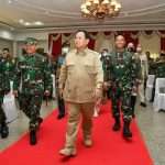 Kasad Dampingi Menhan RI Kunjungan Kerja ke Akademi Militer