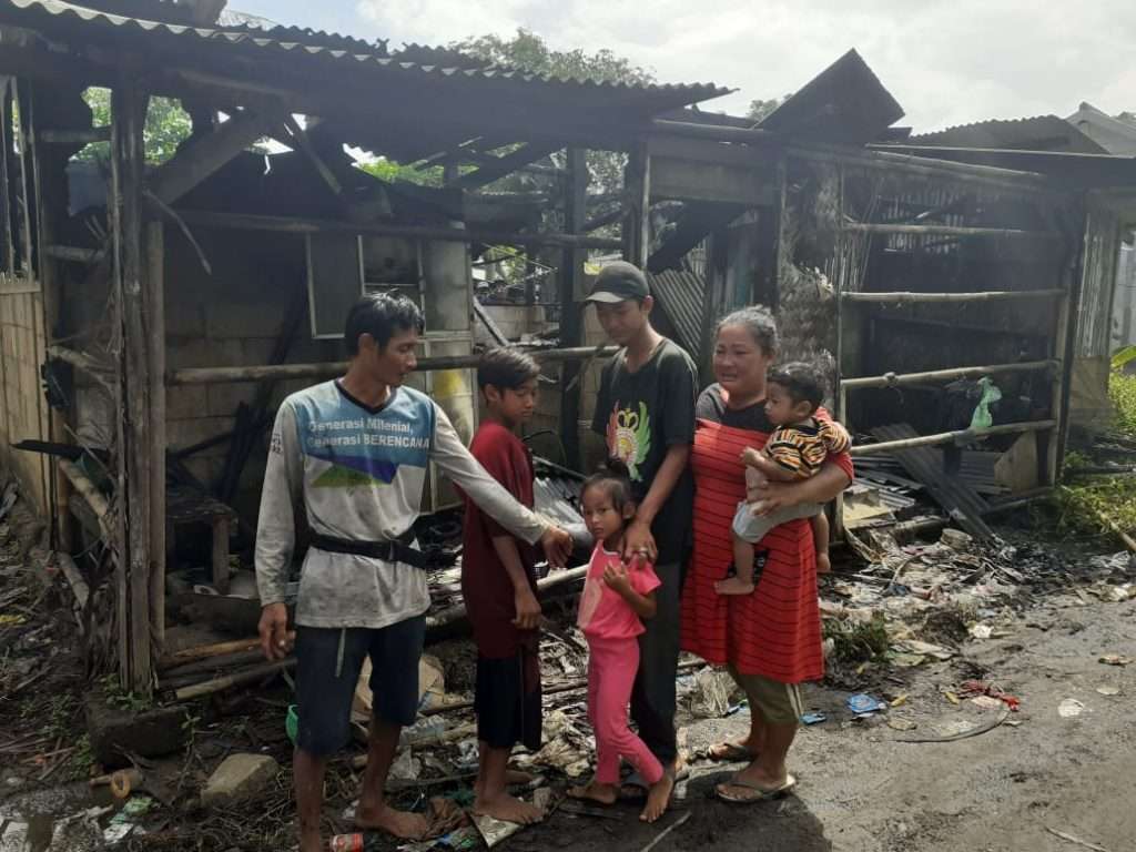 Dilalap Si Jago Merah, Warga Pantai Harapan Jaya Rugi Puluhan Juta