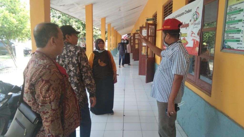 New Normal, Kabid SD Cek Kesiapan Sekolah di Cirebon Timur