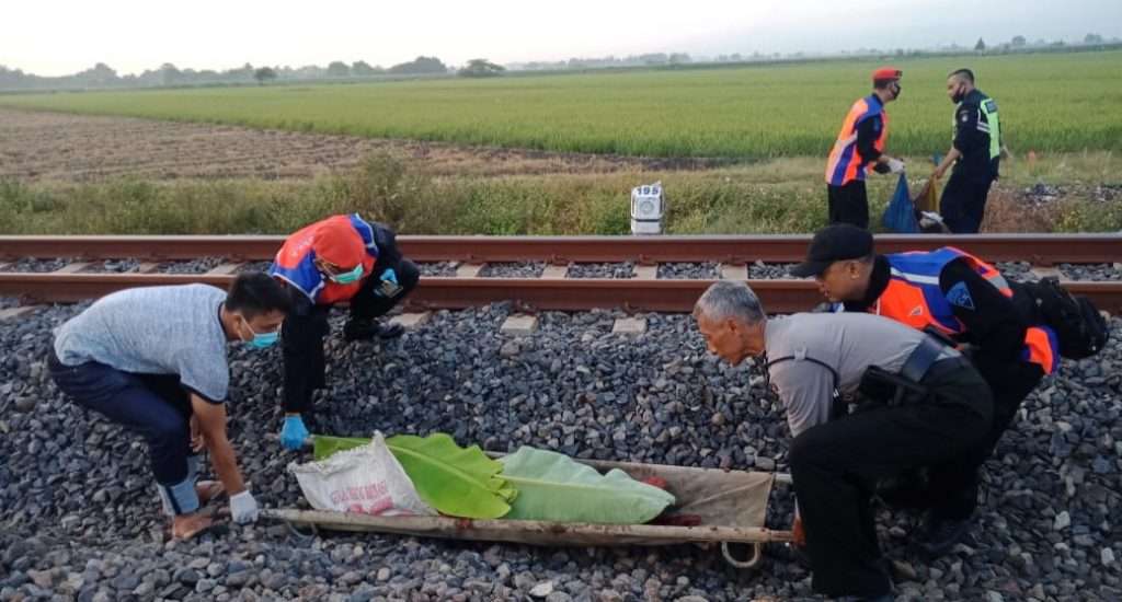 Wahyudi Bin Warsid Tewas Terserempet KA, Mayatnya Ditemukan di Kudukeras