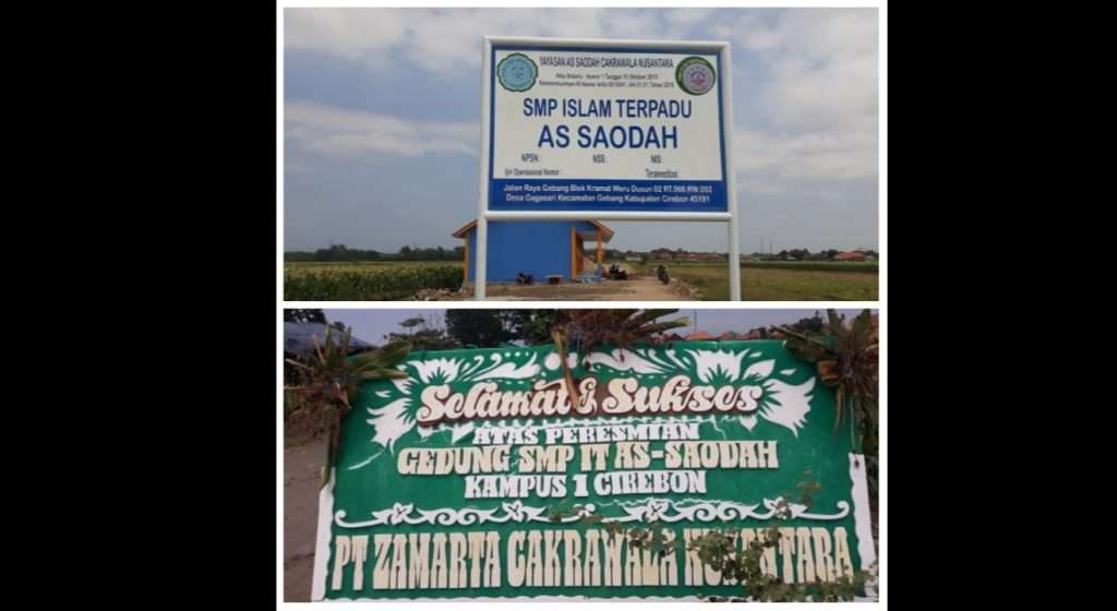 Warga Pertanyakan Berdirinya Sekolah Ditengah Sawah Desa Gagasari