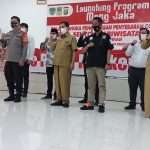 Sat Res Narkoba Polrestro Bekasi Launching Program "Mang Jaka" Bagikan Alprokes