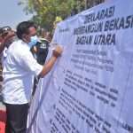 Bupati Bekasi Hadiri Pelantikan SMSI dan PWI Peduli Bekasi Raya