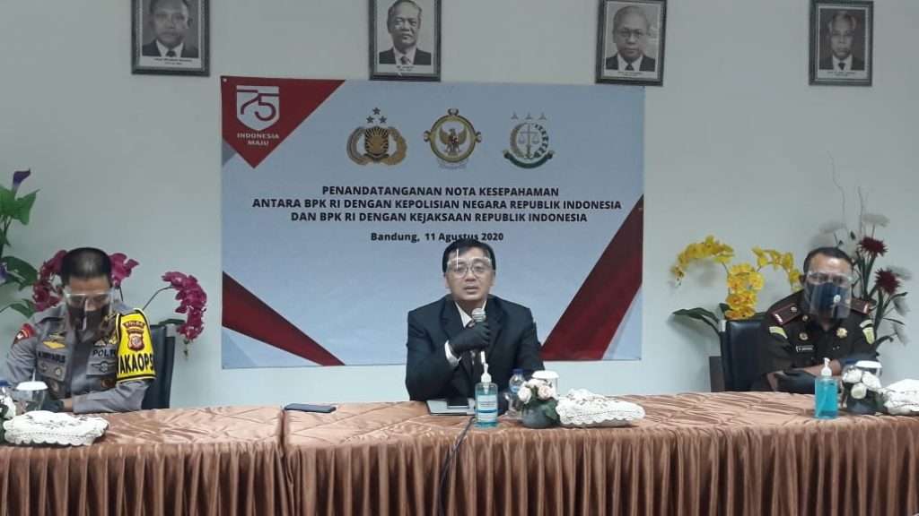 BPK Teken MoU dengan Kejaksaan & Polri, Diikuti Salam Sinergitas dari 11 Provinsi Termasuk Jabar