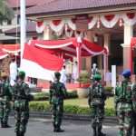 Apel Hari Kemerdekaan RI Ke-75, Dilaksanakan Dihalaman Kantor Bupati Cirebon