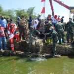 HUT RI, Sektor 6 Citarum Harum Tabur 3,5 Kwintal Ikan