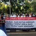 Minta Buka Lagi, Pekerja Tempat Hiburan di Bandung Gelar Demo