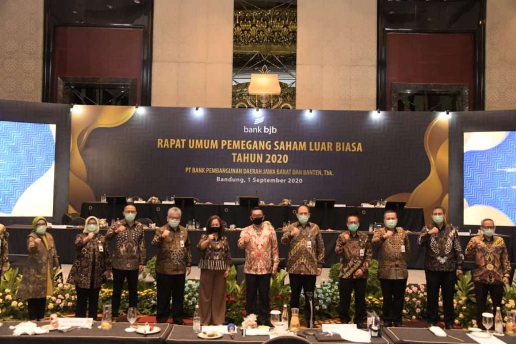 Begini Pesan Gubernur Jabar ke bank bjb Saat RUPS Luar Biasa