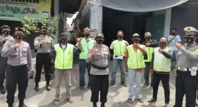 Polresta Cirebon Intens Disiplinkan Masyarakat Lakukan Protokol Kesehatan
