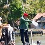 Wagub Jabar Tebar Benih Udang dan Ikan Bandeng di Pangandaran
