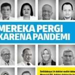 Update! 127 Dokter Meninggal Akibat Covid-19