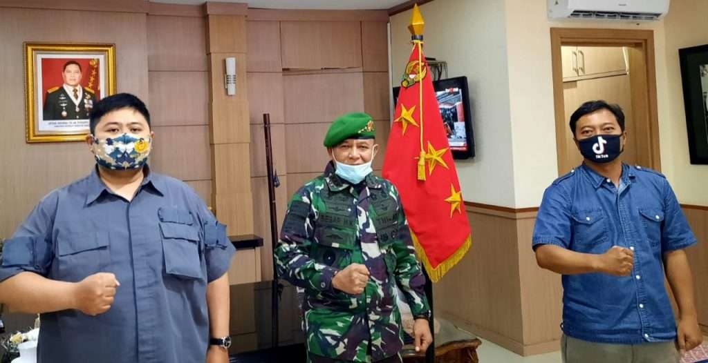 JBN Bahas 'Bela Negara' Dengan Danpussenif Letjend TNI, Besar Harto Karyawan