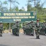 174 Siswa Ikuti Pendidikan Pertama Bintara TNI AD 2020