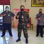 Pengurus Jurnalis Bela Negara Kunjungi Marsda TNI I Nyoman Trisantosa di Mabes TNI Cilangkap