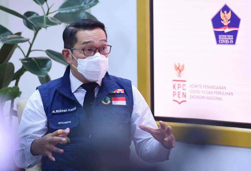 Jadi Relawan Vaksin Covid-19, Ridwan Kamil Tak Rasakan Efek Samping