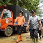 Wagub Jabar Tinjau Lokasi Banjir & Longsor di Tasik