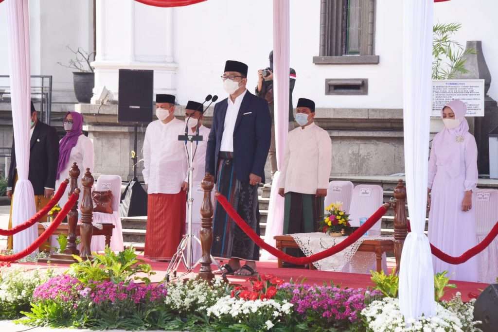 Ridwan Kamil Jadi Pembina Upacara Hari Santri Tahun 2020 Tingkat Provinsi Jabar