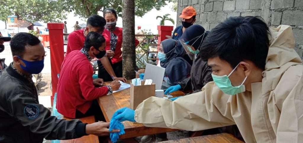 Operasi Gabungan, 78 Wisatawan Se-Jabar Reaktif Rapid Test
