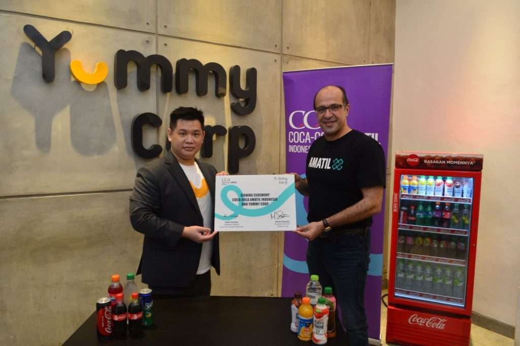 Amatil X Berinvestasi pada Start-Up Cloud Kitchen Yummy Corp Amatil X Berinvestasi pada Start-Up Cloud Kitchen Yummy Corp