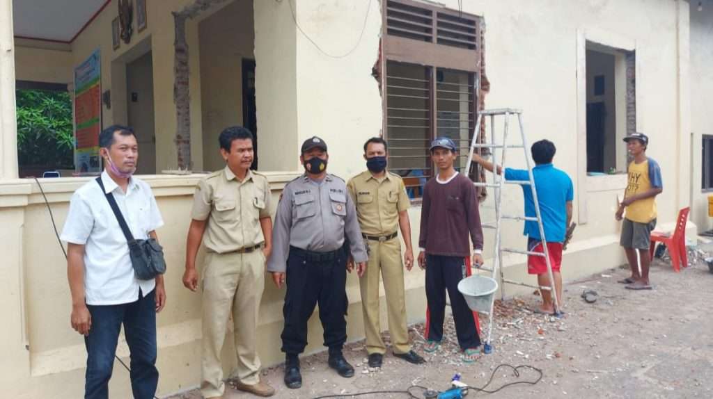 BanGub 2020, Pemdes Sumber Kidul Rehab Kantor Desa