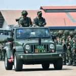 Latihan Ancab Kartika Yudha, Dankodiklatad Pimpin Apel Prajurit Brigif R-9/2 Kostrad