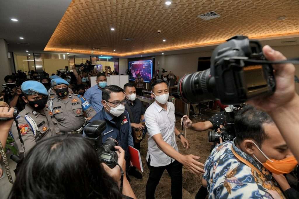 Ridwan Kamil Tiba di Bareskrim Polri