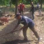 Bangub Jabar 2020, Pemdes Dompyong Wetan Fokus Hotmix Jalan Makam