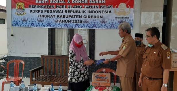 HUT KORPRI, Sembilan Kecamatan Di Cirebon Timur Dapat Aneka Bantuan