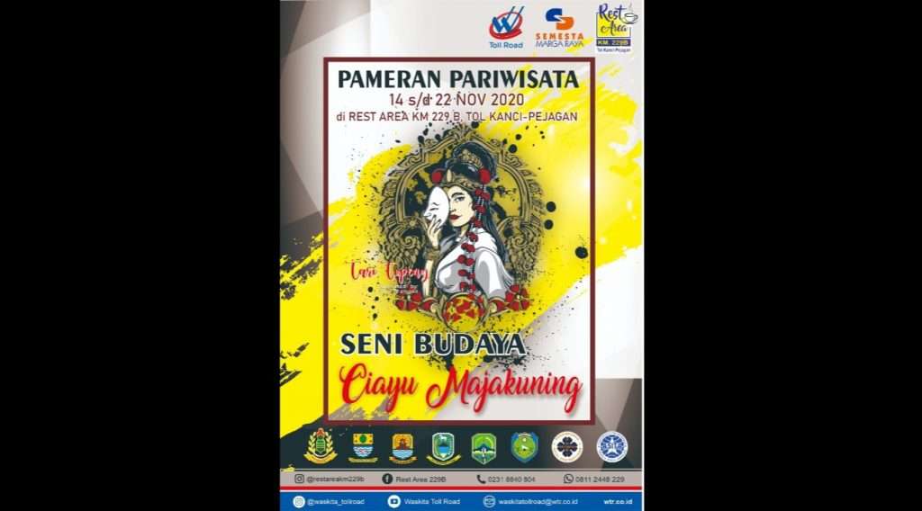 Unik! Pameran Pariwisata & Seni Budaya Digelar di Rest Area KM 229 Pabuaran