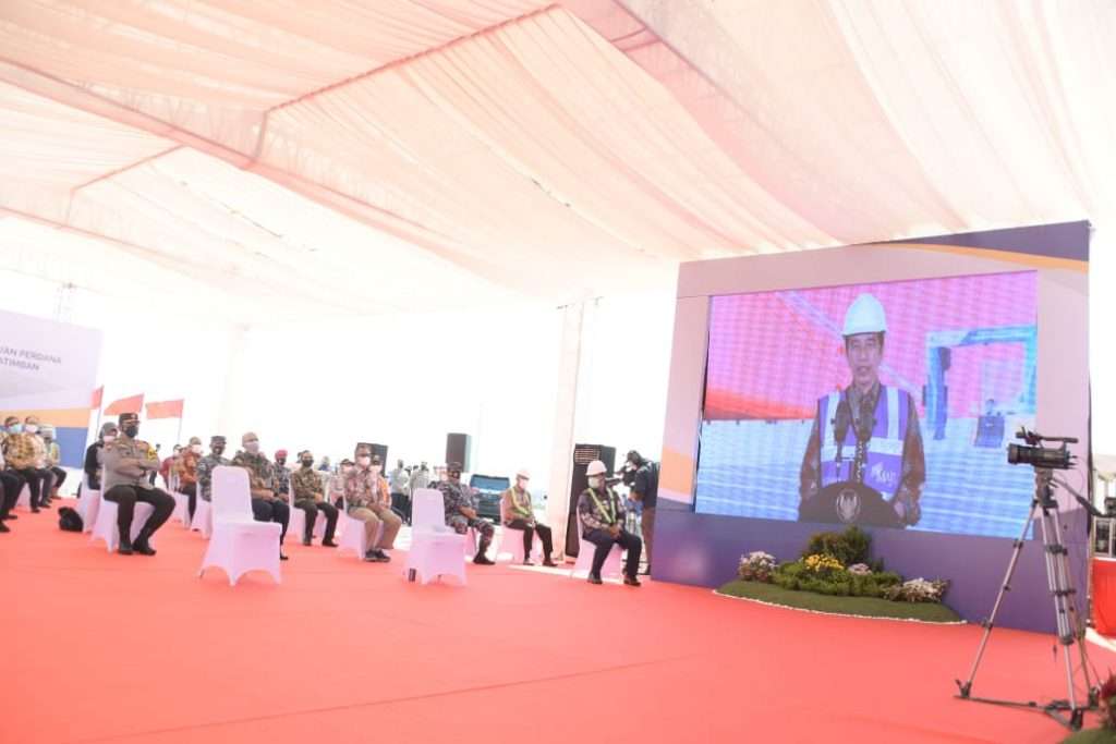 Presiden Soft Launching Pelabuhan Patimban Subang Secara Virtual