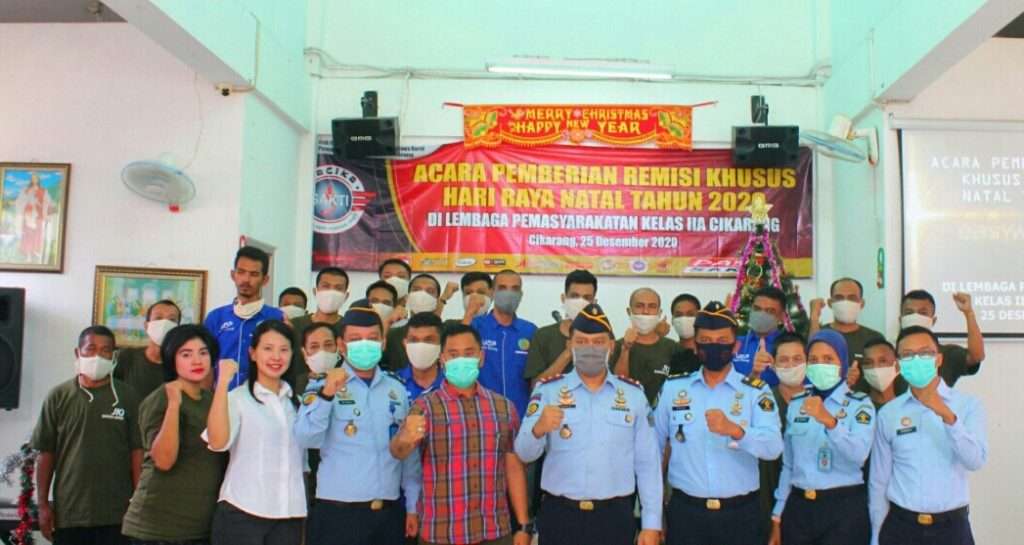 37 WBP Cikarang Mendapat Remisi Natal