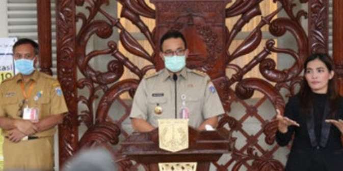 Gubernur DKI Anies Baswedan Positif Covid-19