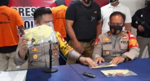 Panik Kepergok Warga, Tiga Maling Motor Akhirnya Dibekuk Polisi