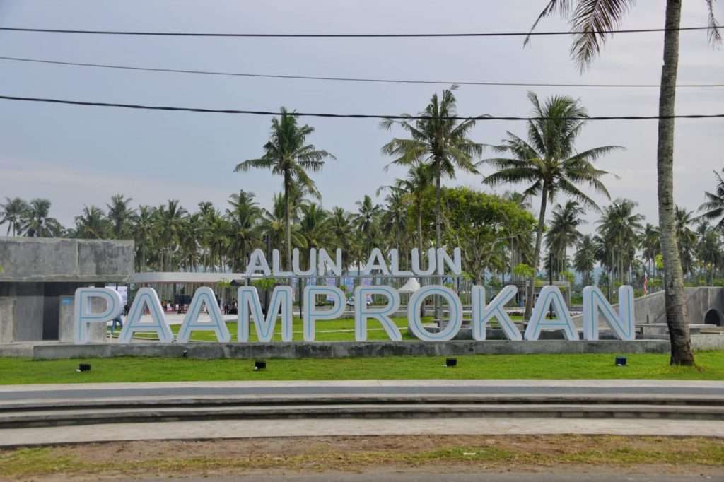 Soft Opening Alun-alun Paamprokan Di Pangandaran, "Semoga Warga Bahagia"