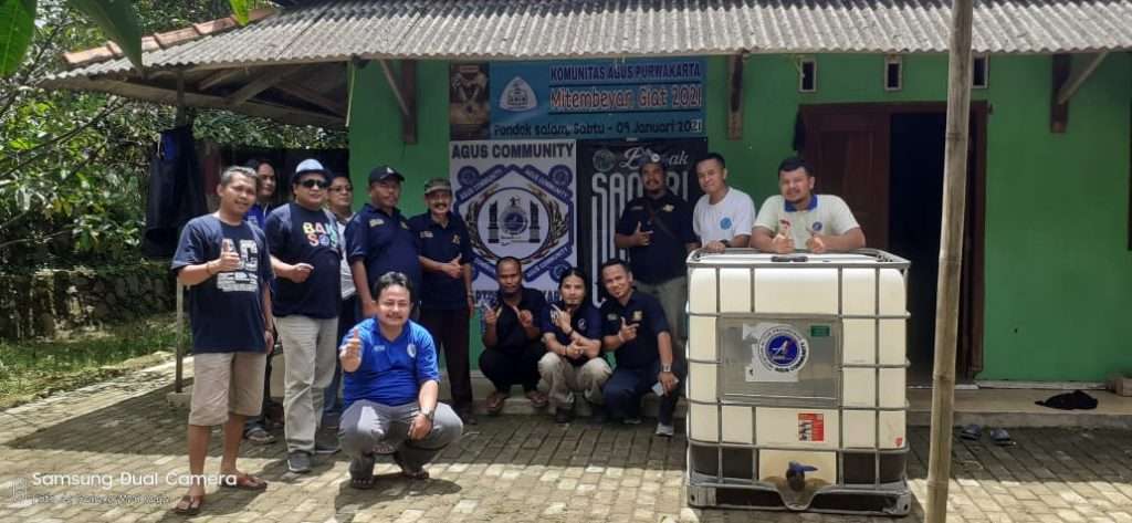 Agus Community Sumbang Torn & Santuni Anak Yatim Di Purwakarta