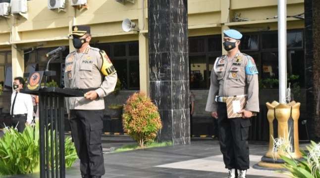 130 Personel Polresta Cirebon Naik Pangkat, Kapolresta: Terus Bekerja Ikhlas! 130 Personel Polresta Cirebon Naik Pangkat, Kapolresta: Terus Bekerja Ikhlas!