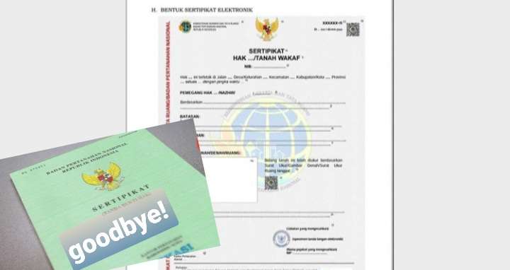 Sertifikat Tanah Akan Ditarik! Diganti Dengan 'Sertifikat Tanah Elektronik'