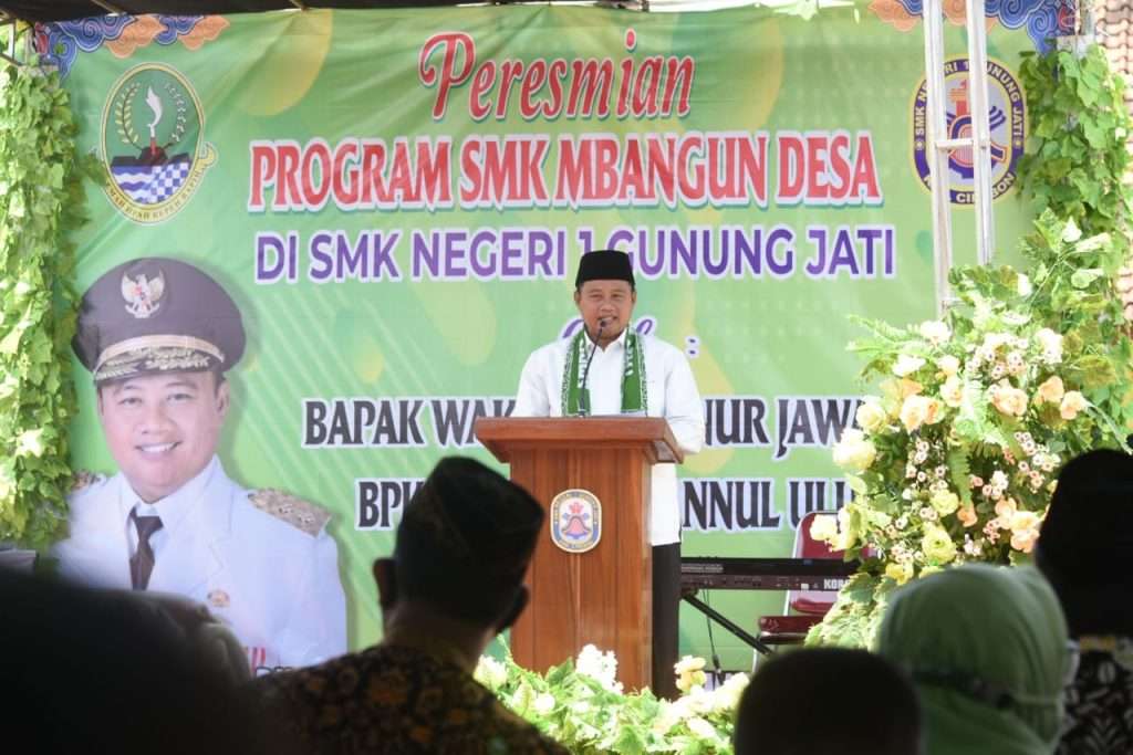 SMKN 1 Gunung Jati Resmi Jadi "SMK Membangun Desa"