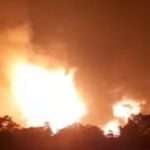 Kilang Minyak Indramayu Meledak, Langit Menyala Seperti Siang