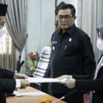 DPRD Serahkan Rekomendasi atas LKPj Walikota Akhir TA 2020