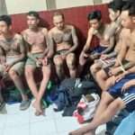 Mau Bikin Ribut, Polsek Pabuaran Amankan Delapan Anggota Geng Motor