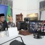 Virtual, Ridwan Kamil Sapa Petugas Pos Penjagaan di Jabar