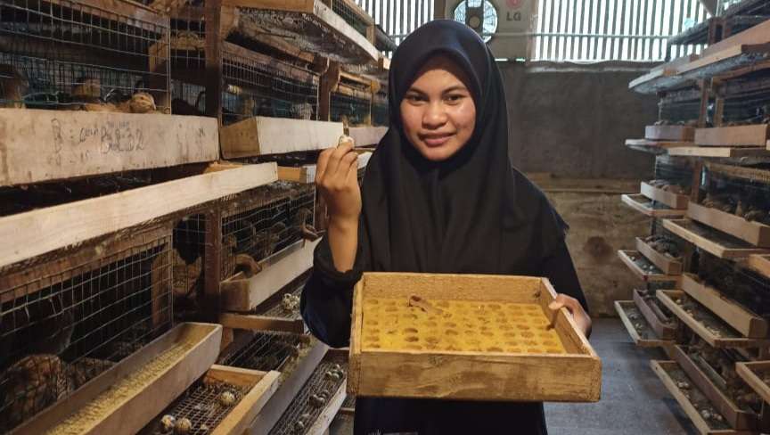 Program Magang Petani Milenial Ternak Puyuh Sudah Bergulir