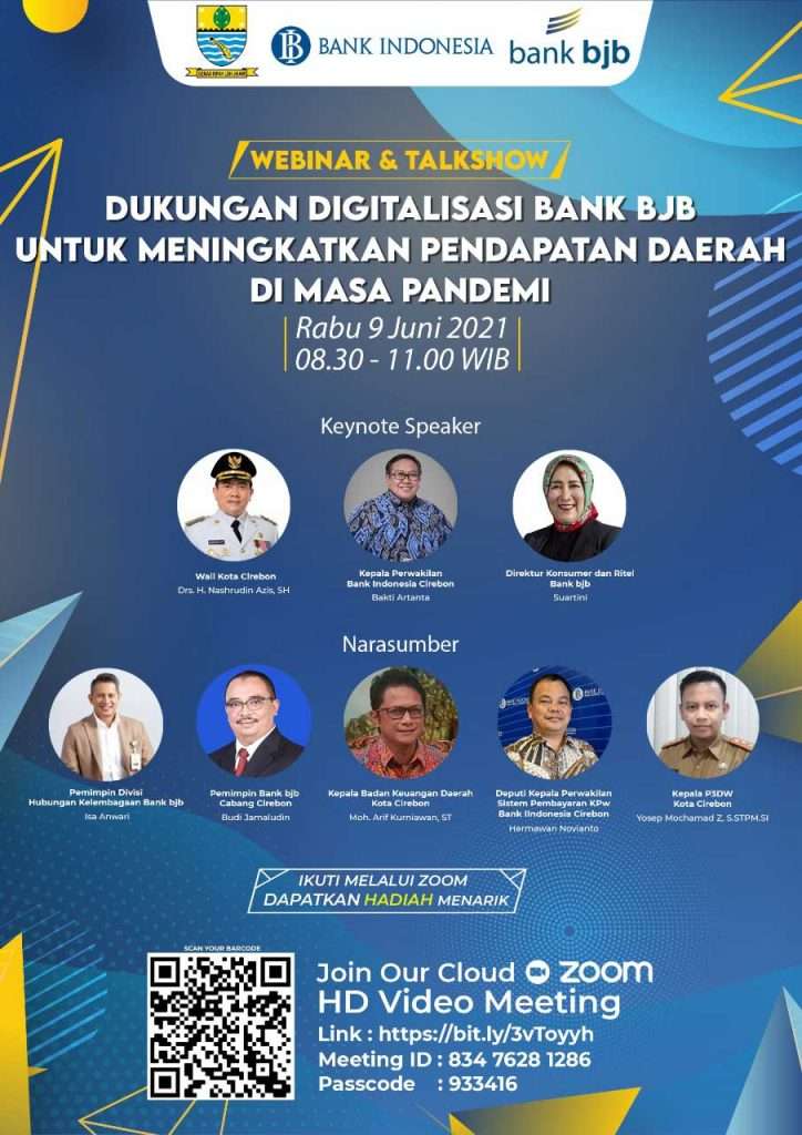 bank bjb Cabang Cirebon Gelar Webinar “Digitalisasi di Masa Pandemi” bank bjb Cabang Cirebon Gelar Webinar “Digitalisasi di Masa Pandemi”