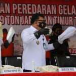 Ditjenpas Kerjasama dengan Polda Metro Jaya Gagalkan Peredaran 1.129 Ton Sabu Jaringan Internasional