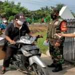 Cegah Penyebaran Covid-19, Pol PP Kab. Bekasi Laksanakan Operasi Bhakti Praja di Desa Srimahi